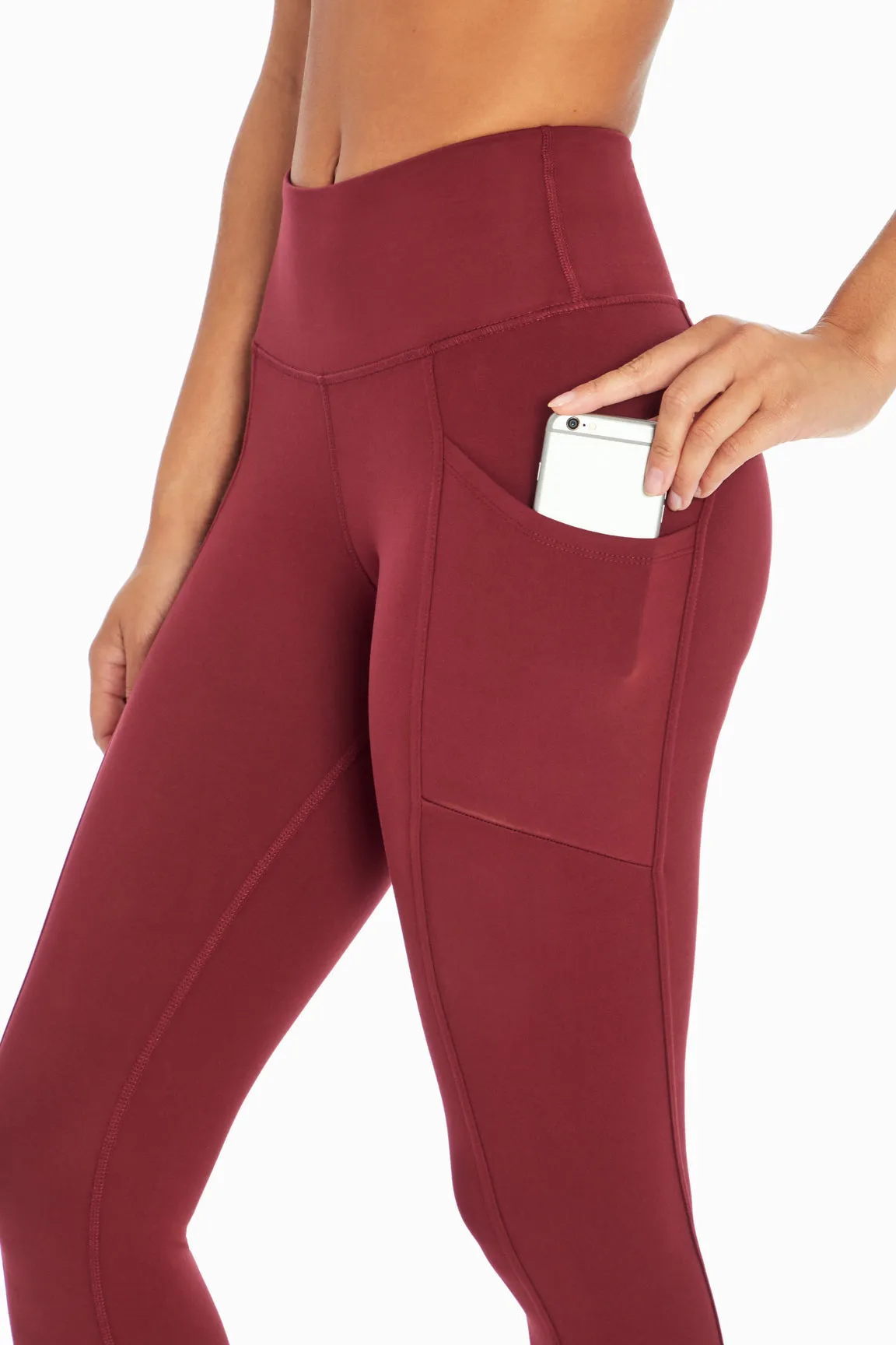 Cameron Side Pocket Tummy Control Legging