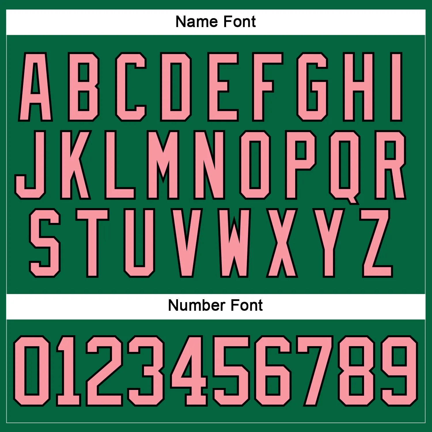Custom Kelly Green Medium Pink-Black Hockey Lace Neck Jersey