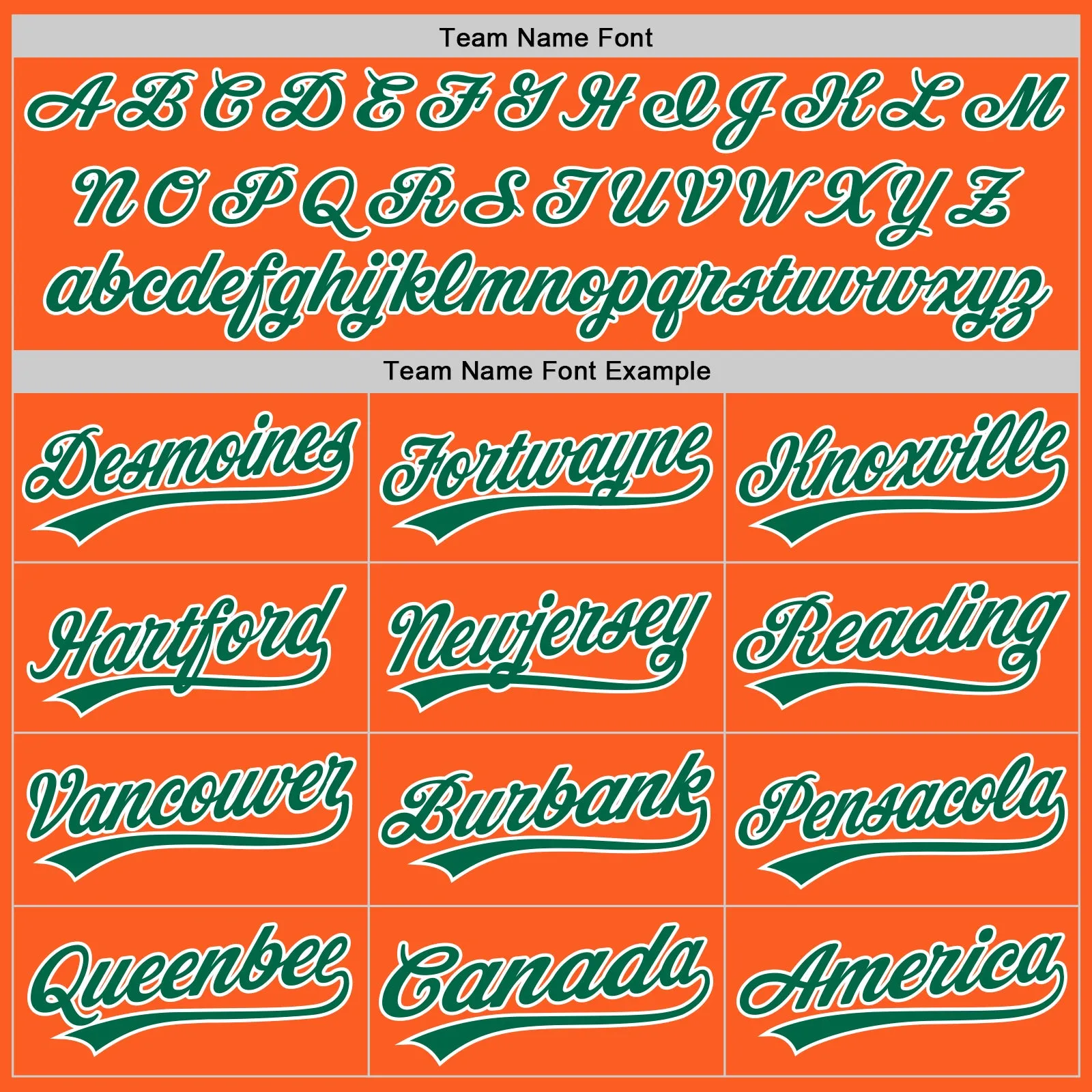 Custom Orange Kelly Green-White Authentic Throwback Baseball Jersey