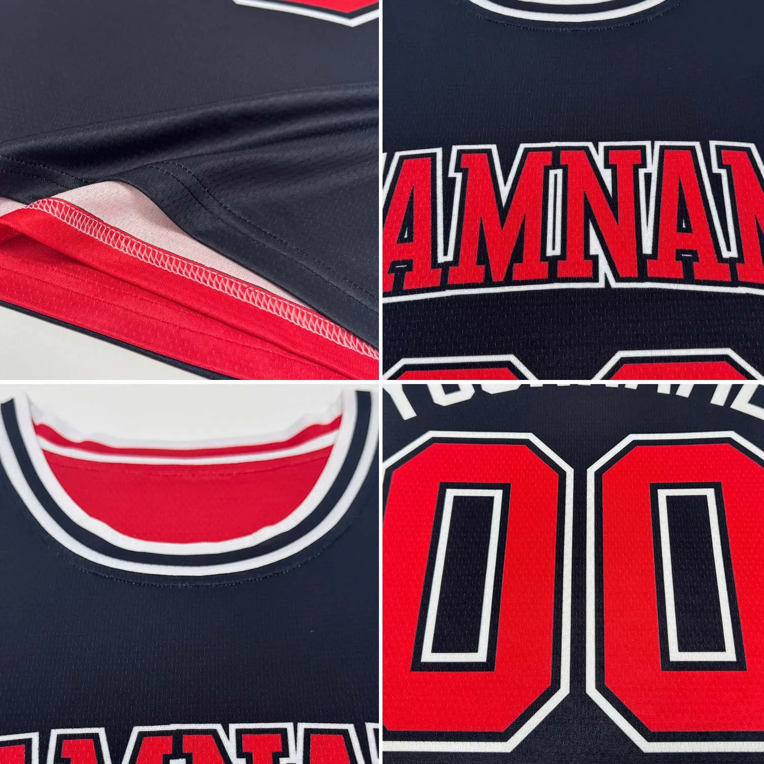 Custom Reversible Orange White-Light Blue Double Side Basketball Jersey