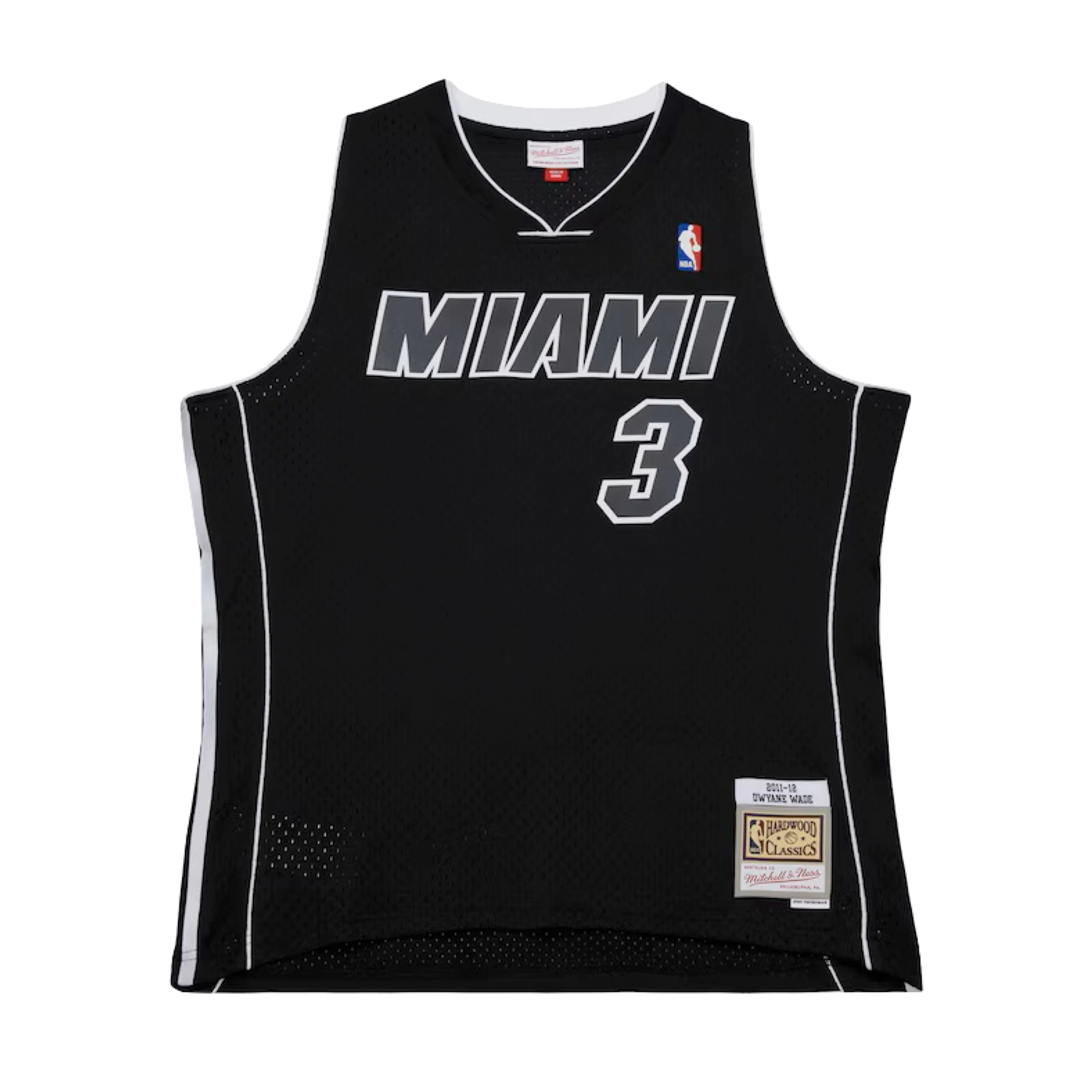 Dwyane Wade Mitchell & Ness Miami HEAT 2011-12 Alternate Jersey