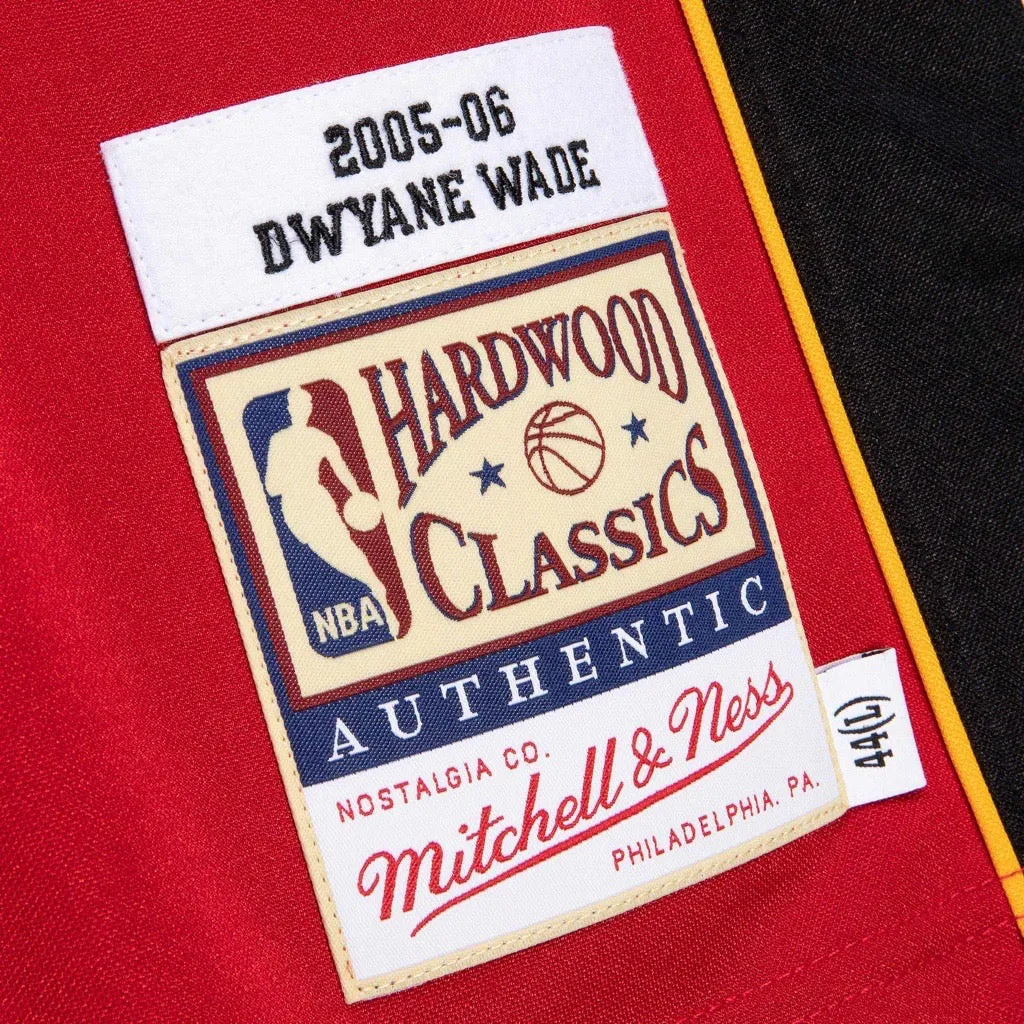 Dwyane Wade Mitchell and Ness Miami HEAT 2005-06 Authentic Jersey - HOF Edition