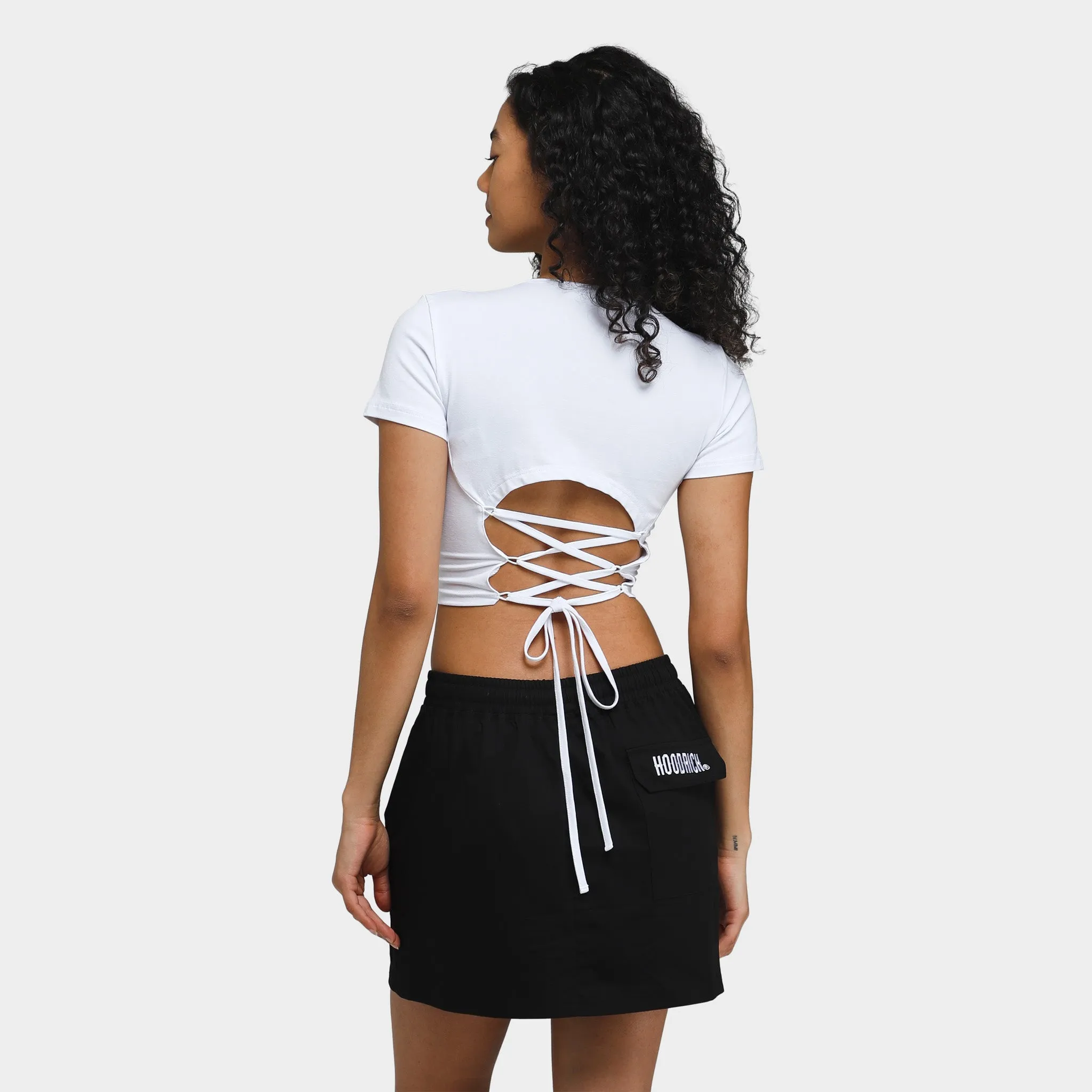 Hoodrich Women's OG Surya Fitted T-shirt / White