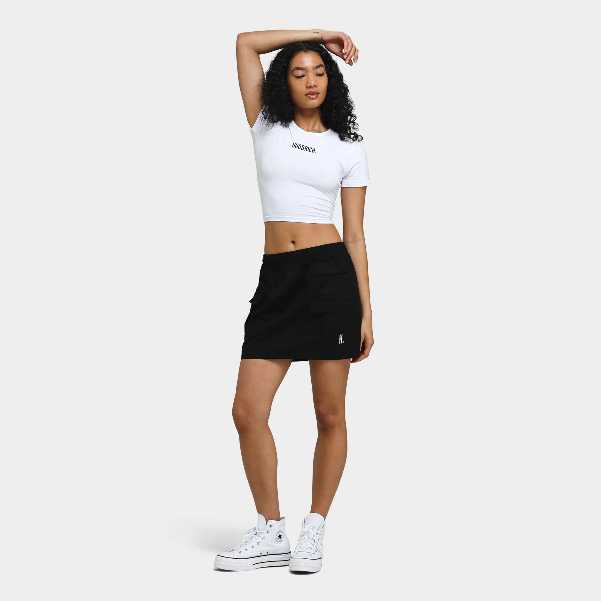 Hoodrich Women's OG Surya Fitted T-shirt / White
