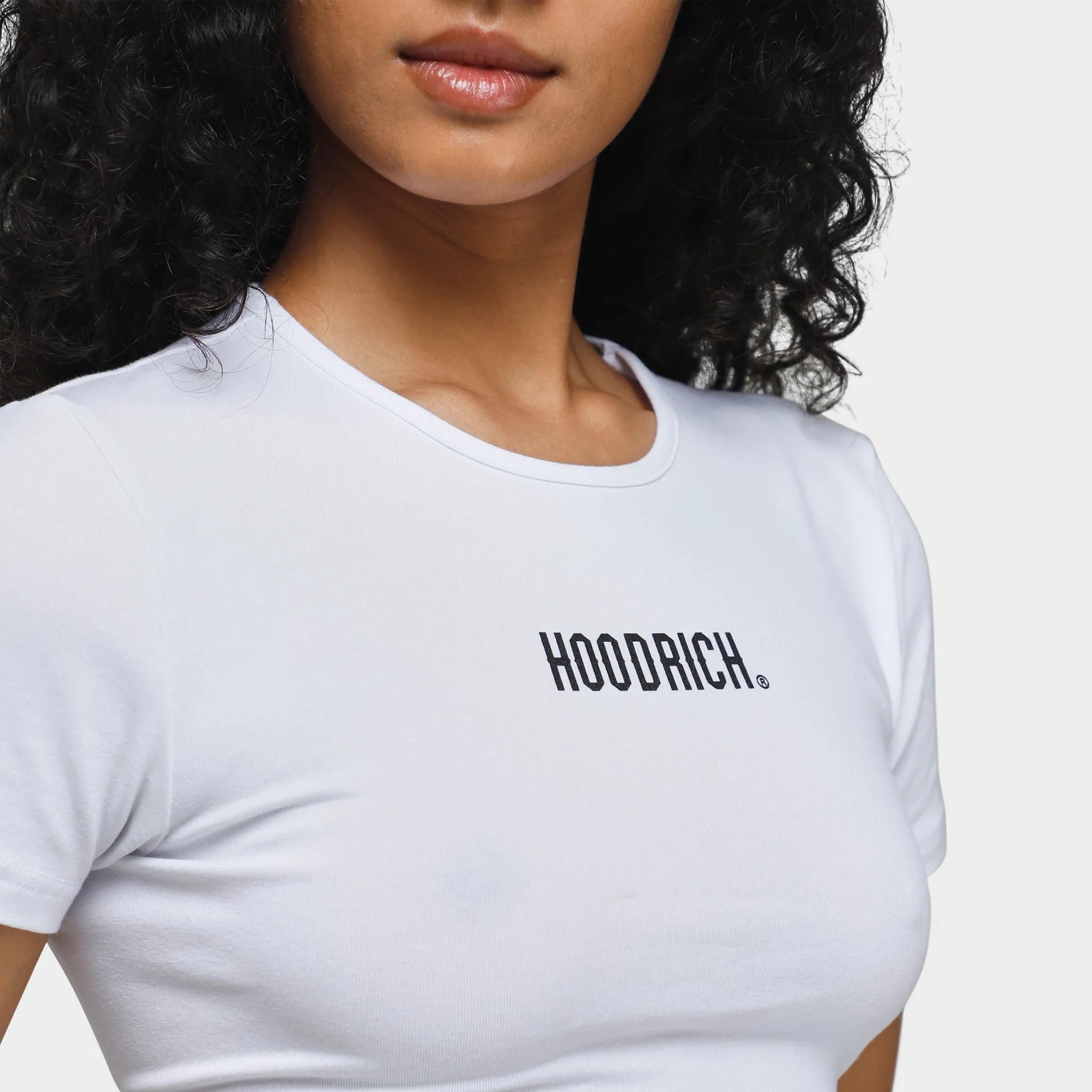 Hoodrich Women's OG Surya Fitted T-shirt / White