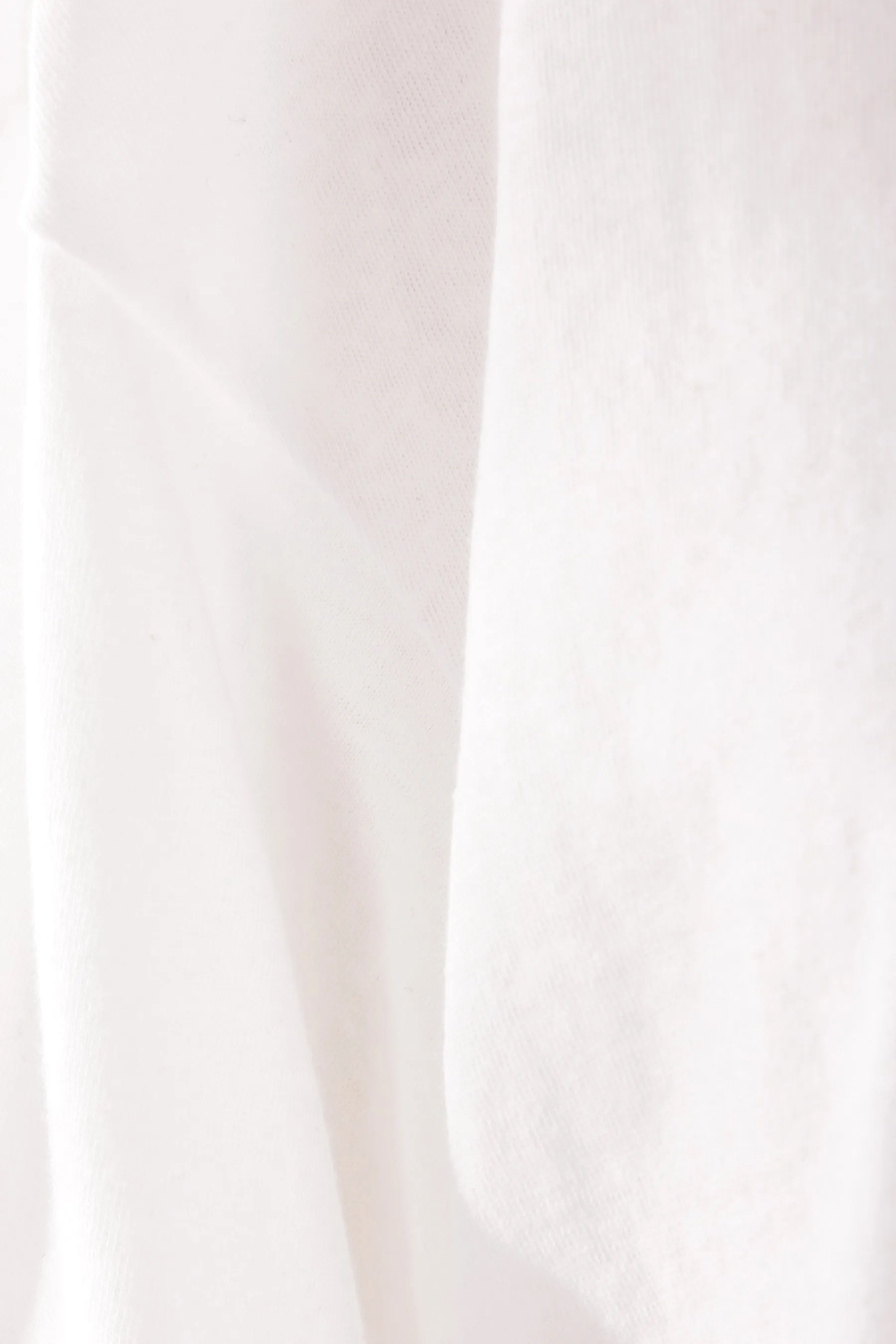 jersey t-shirt with pleated hem
