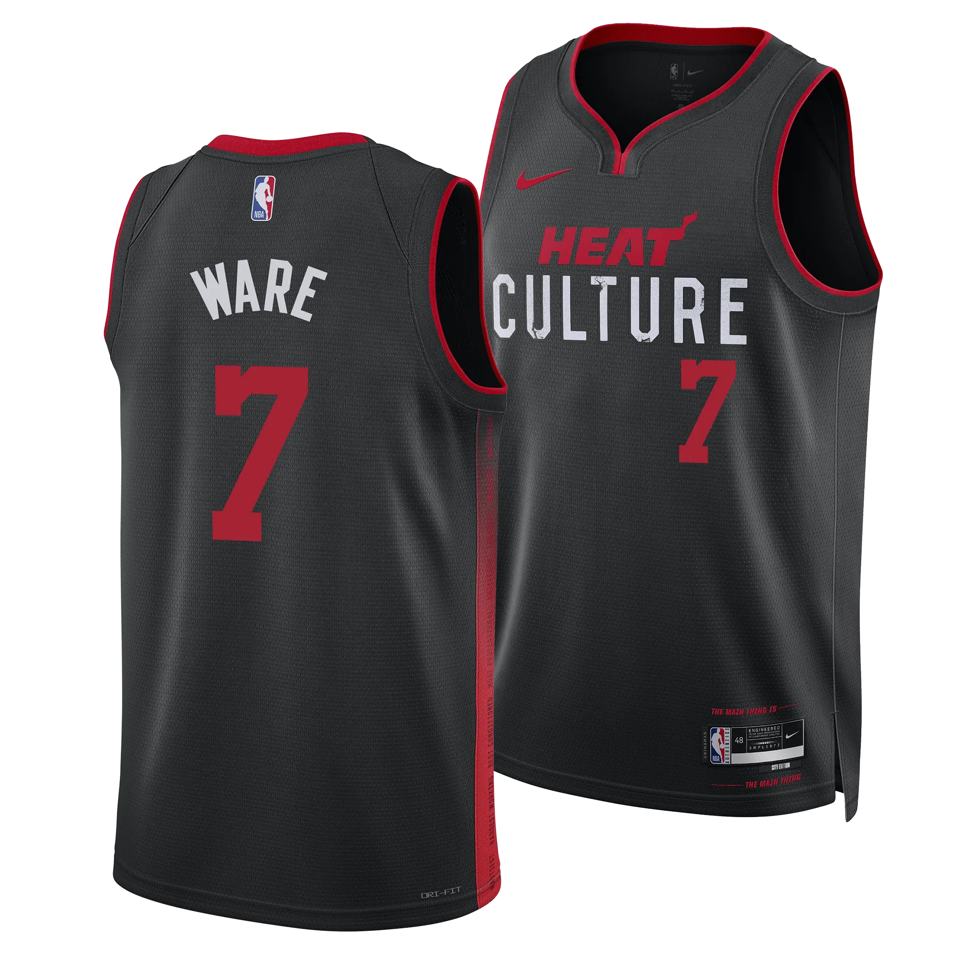 Kel'el Ware  Nike HEAT Culture Swingman Jersey