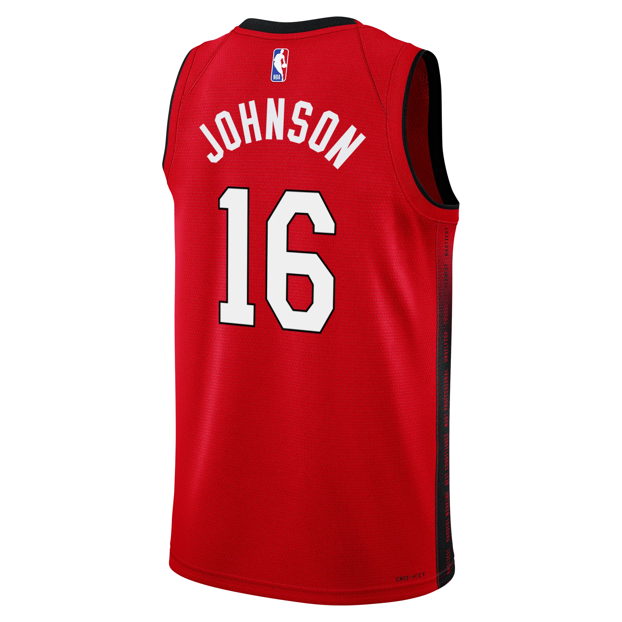 Keshad Johnson Nike HEAT Culture: Blood Red Swingman Jersey