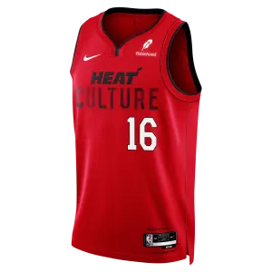 Keshad Johnson Nike HEAT Culture: Blood Red Swingman Jersey