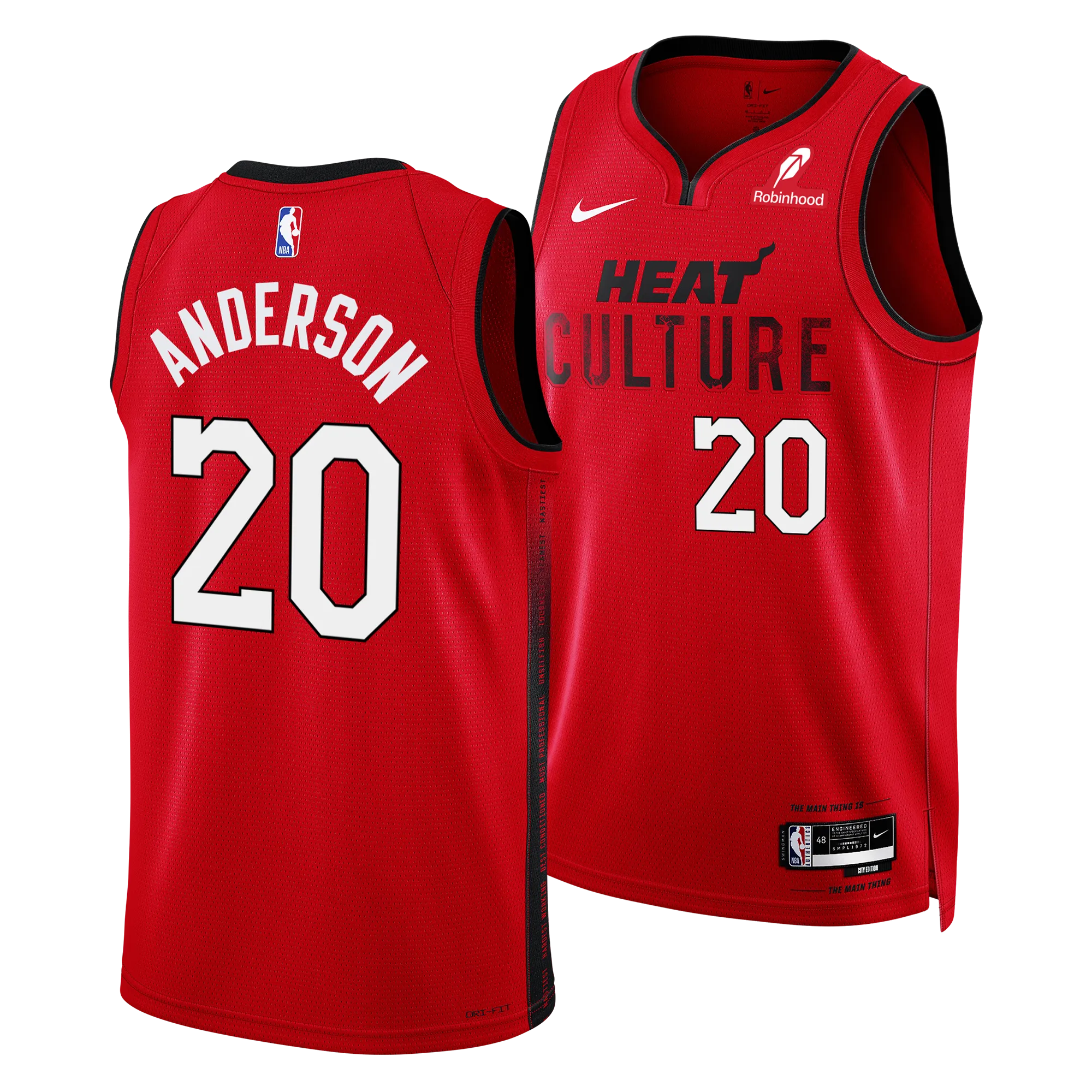 Kyle Anderson Nike HEAT Culture: Blood Red Swingman Jersey