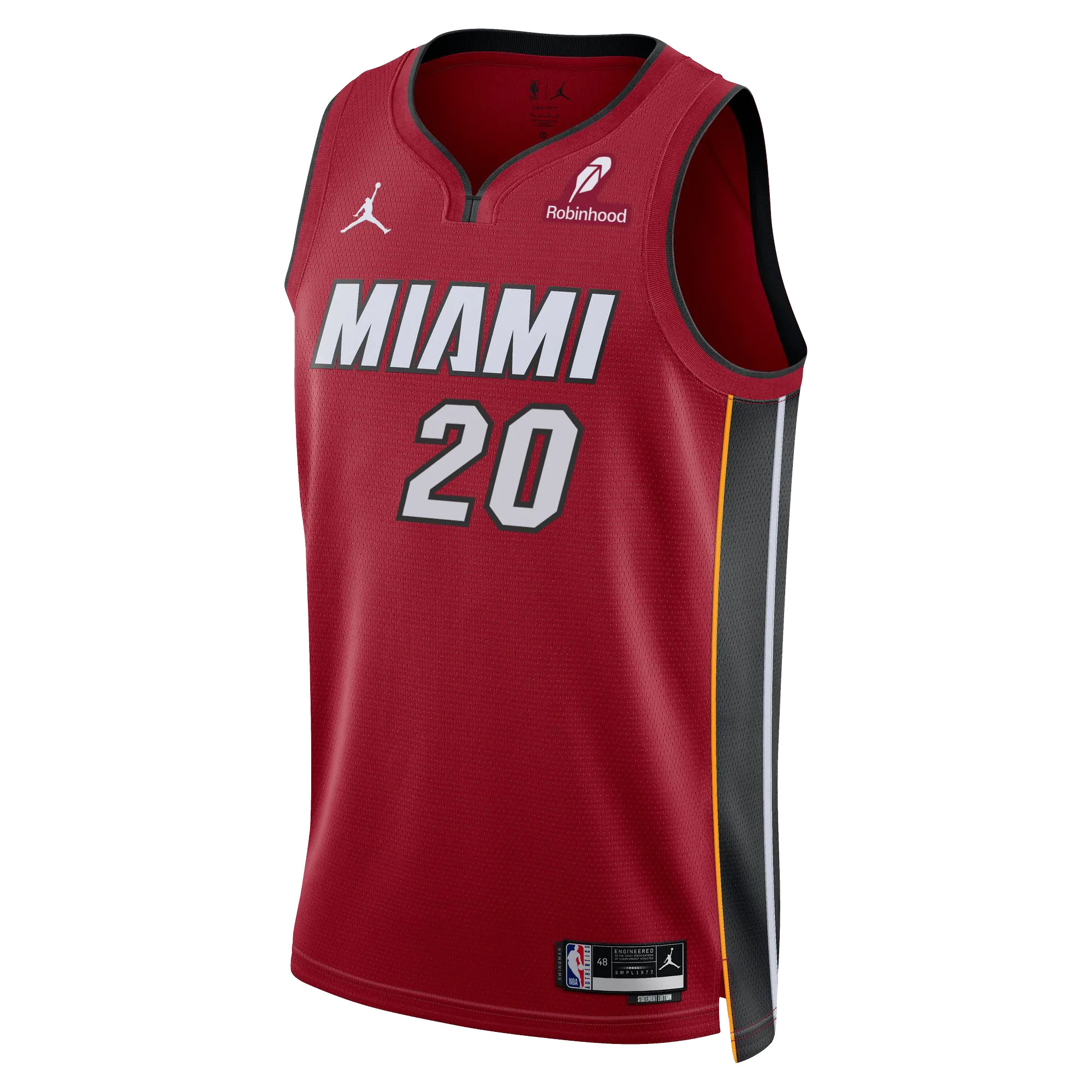 Kyle Anderson Nike Jordan Brand Miami HEAT Statement Red Swingman Jersey