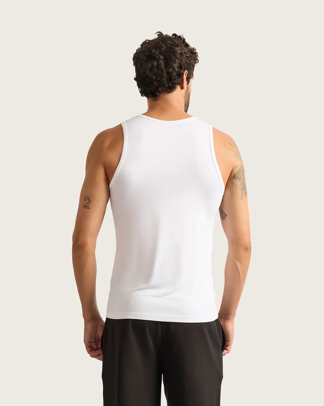 Men's Tank Top - White