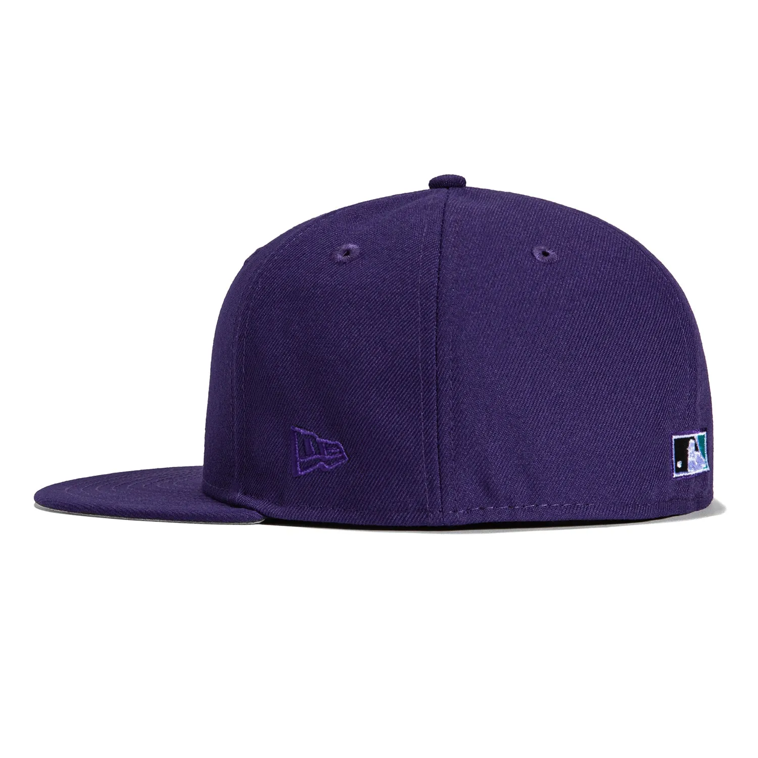 New Era 59Fifty Arizona Diamondbacks 1998 Jersey Hat - Purple. Teal. Metallic Copper