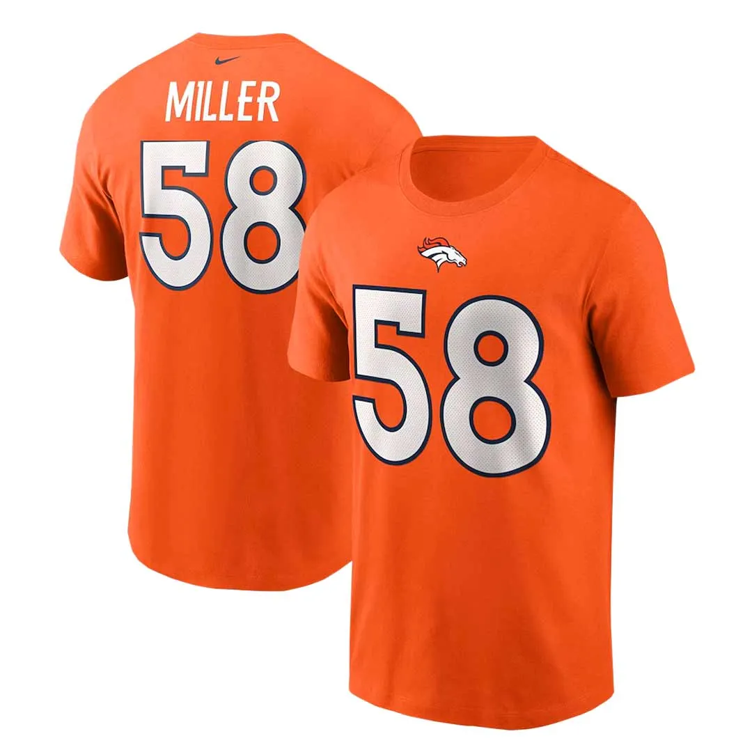 NFL - Men's Denver Broncos Von Miller Jersey T-Shirt (N199 89N 8WF NAA)