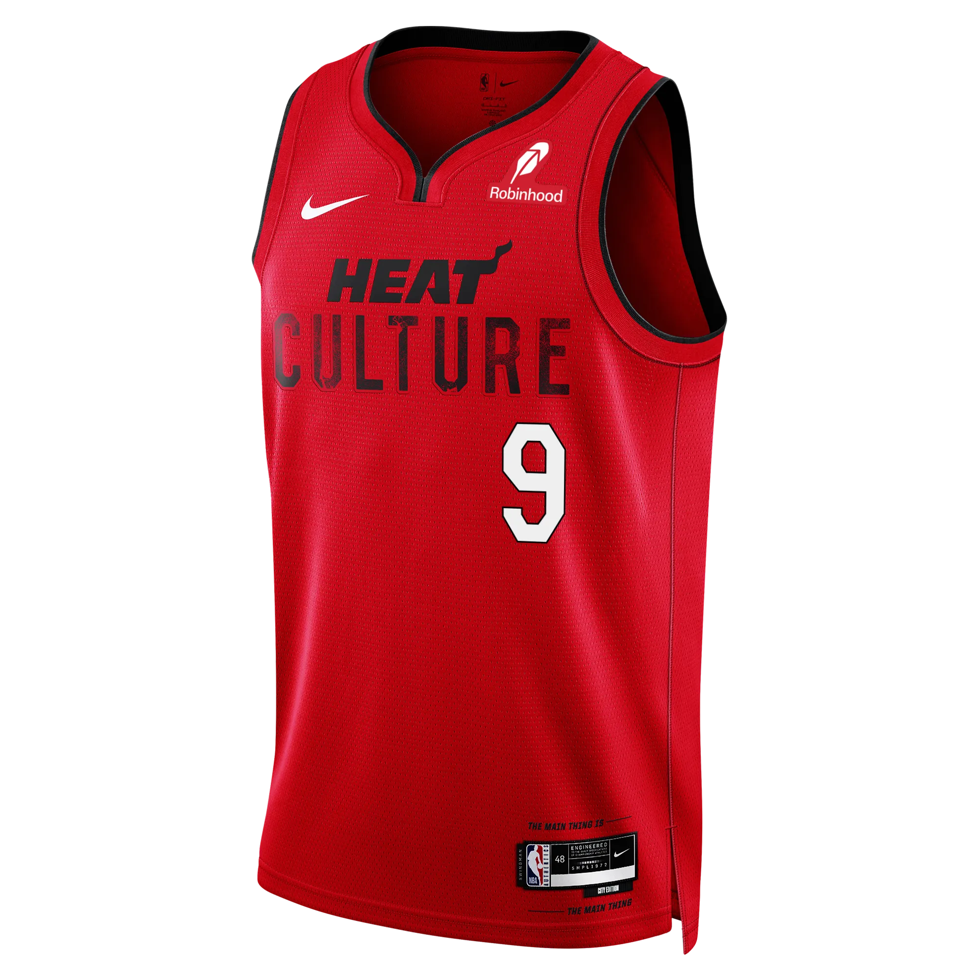 Pelle Larsson Nike HEAT Culture: Blood Red Swingman Jersey
