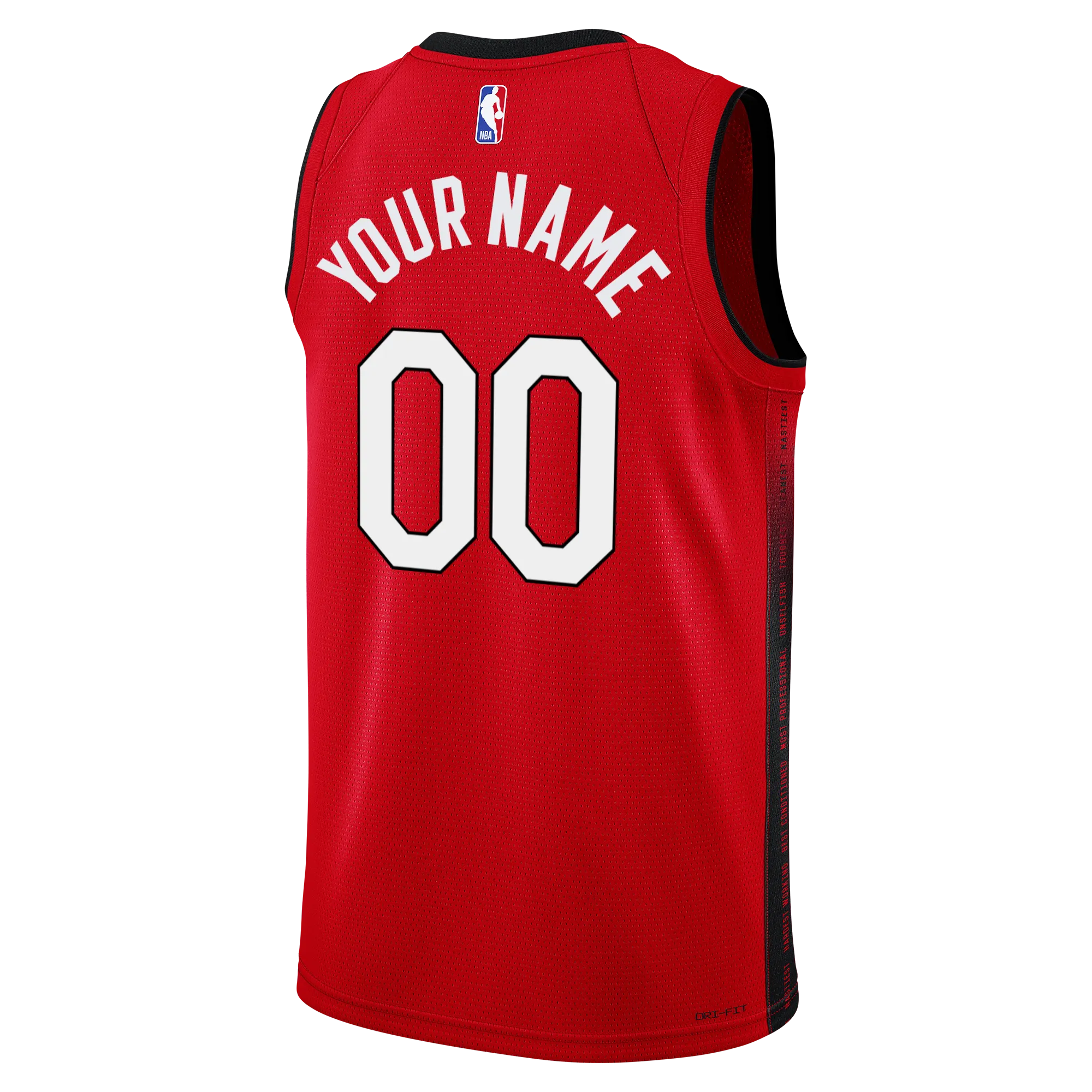 Personalized Nike HEAT Culture: Blood Red Swingman Jersey