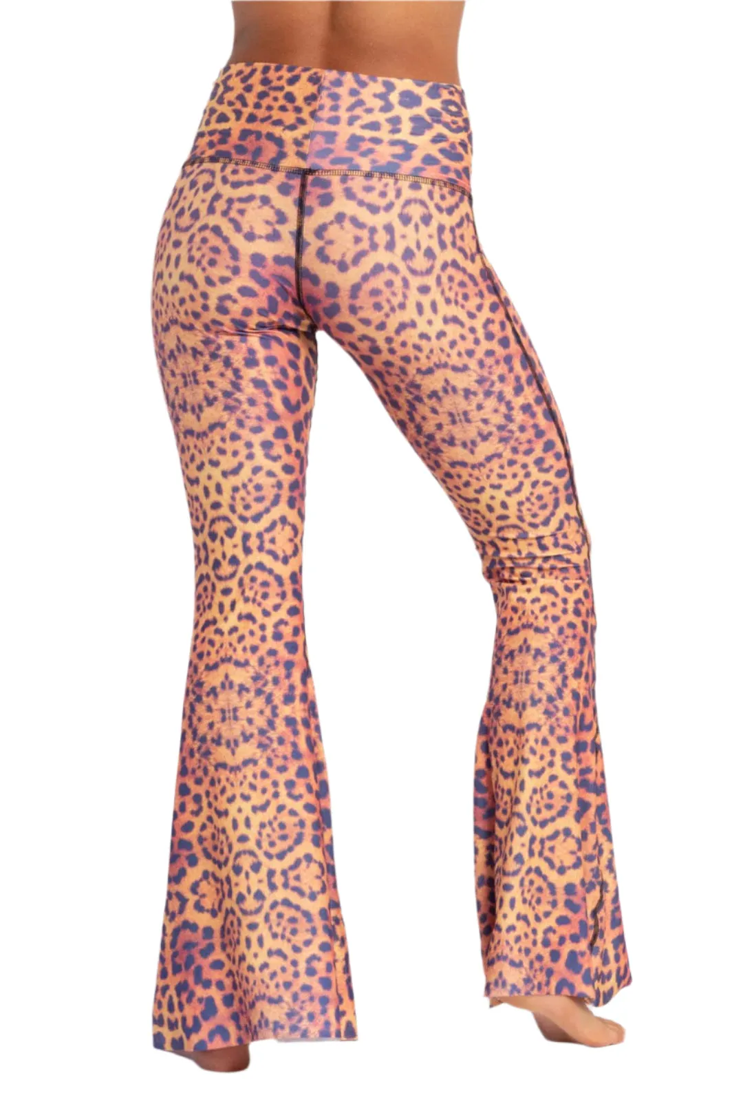 Purple Awakening Crop Bell Bottom