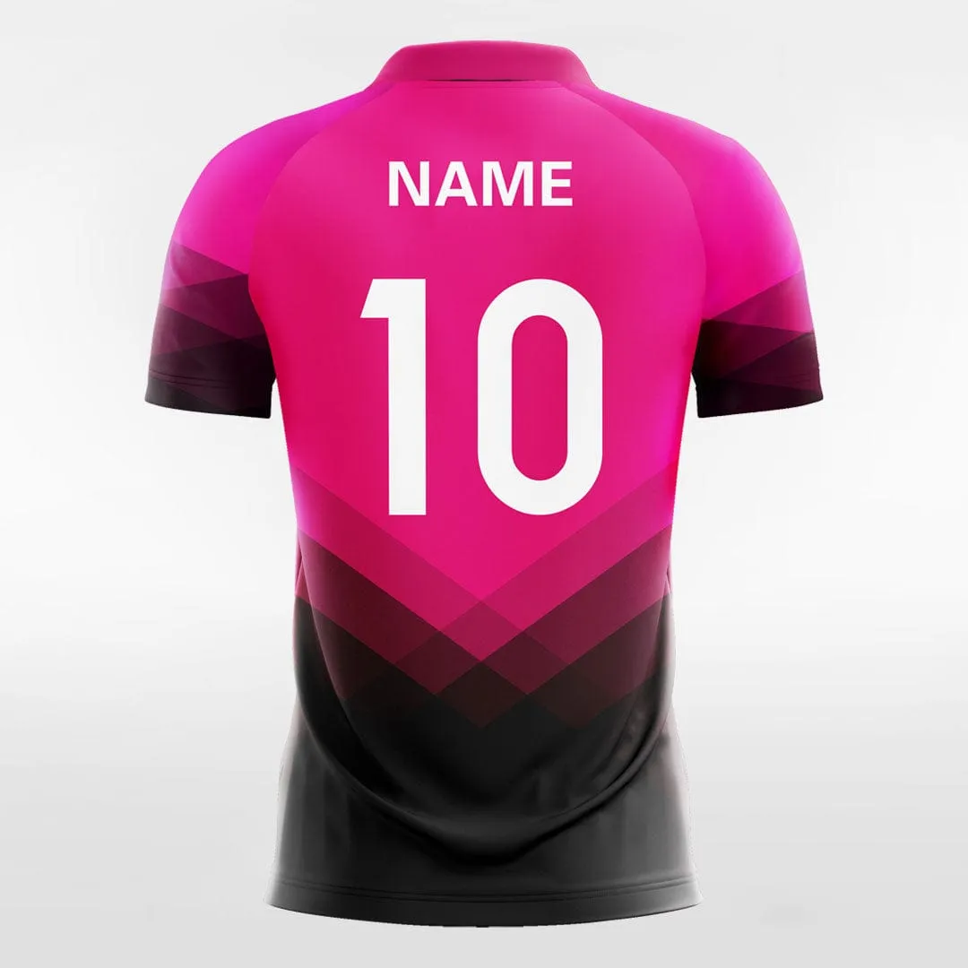 Rocky Mountains - Customized Men's Sublimated Soccer Jersey - Fluorescent
