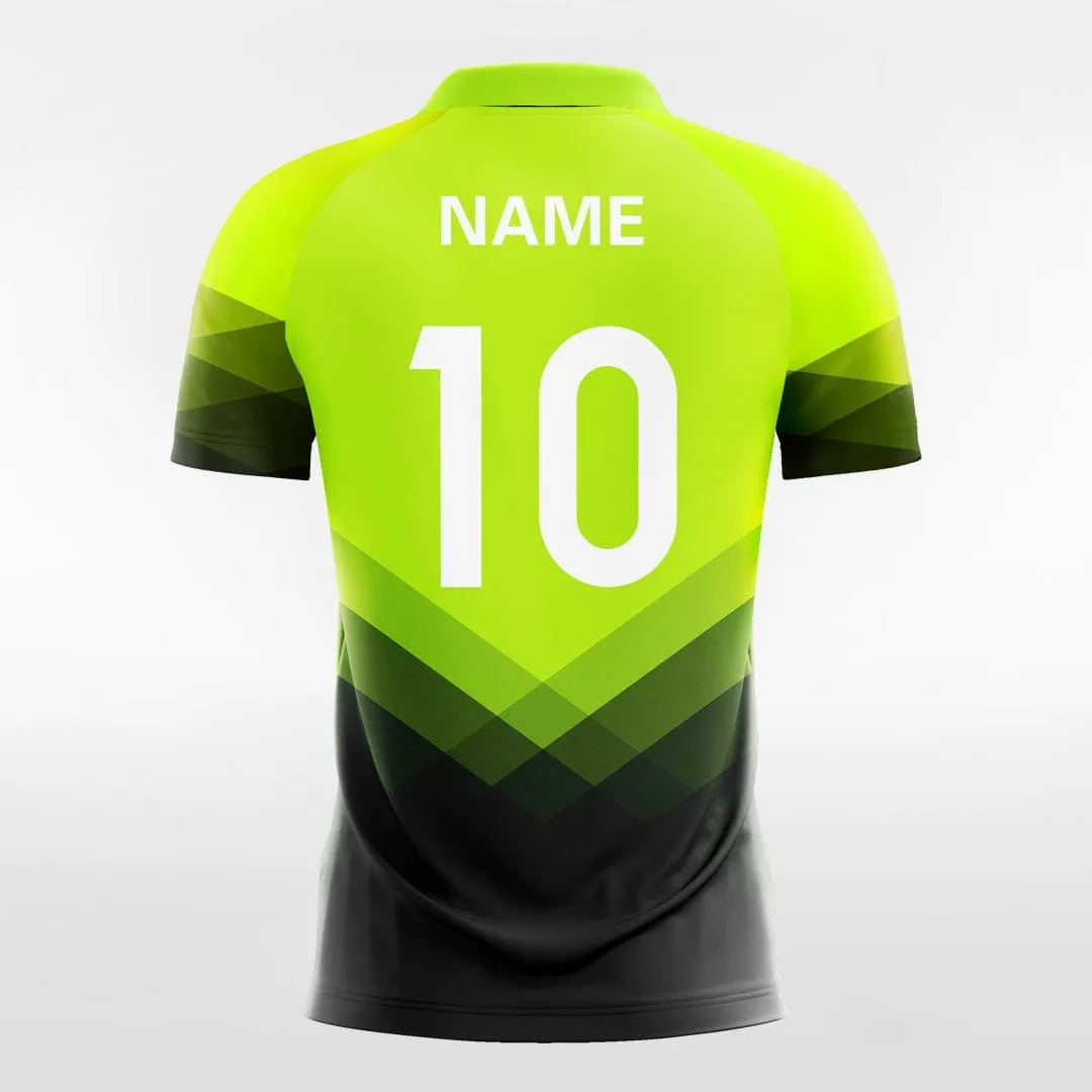 Rocky Mountains - Customized Men's Sublimated Soccer Jersey - Fluorescent