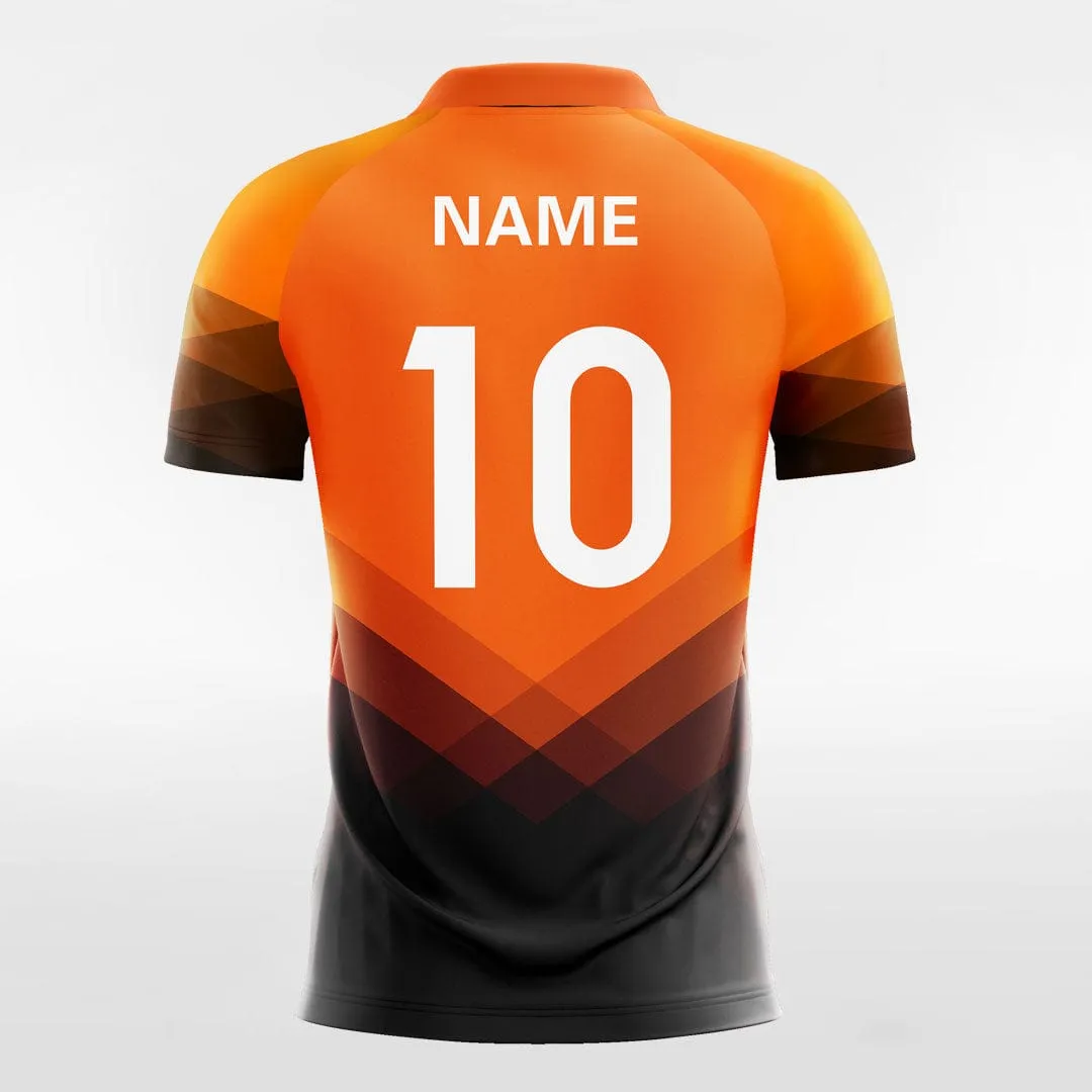 Rocky Mountains - Customized Men's Sublimated Soccer Jersey - Fluorescent