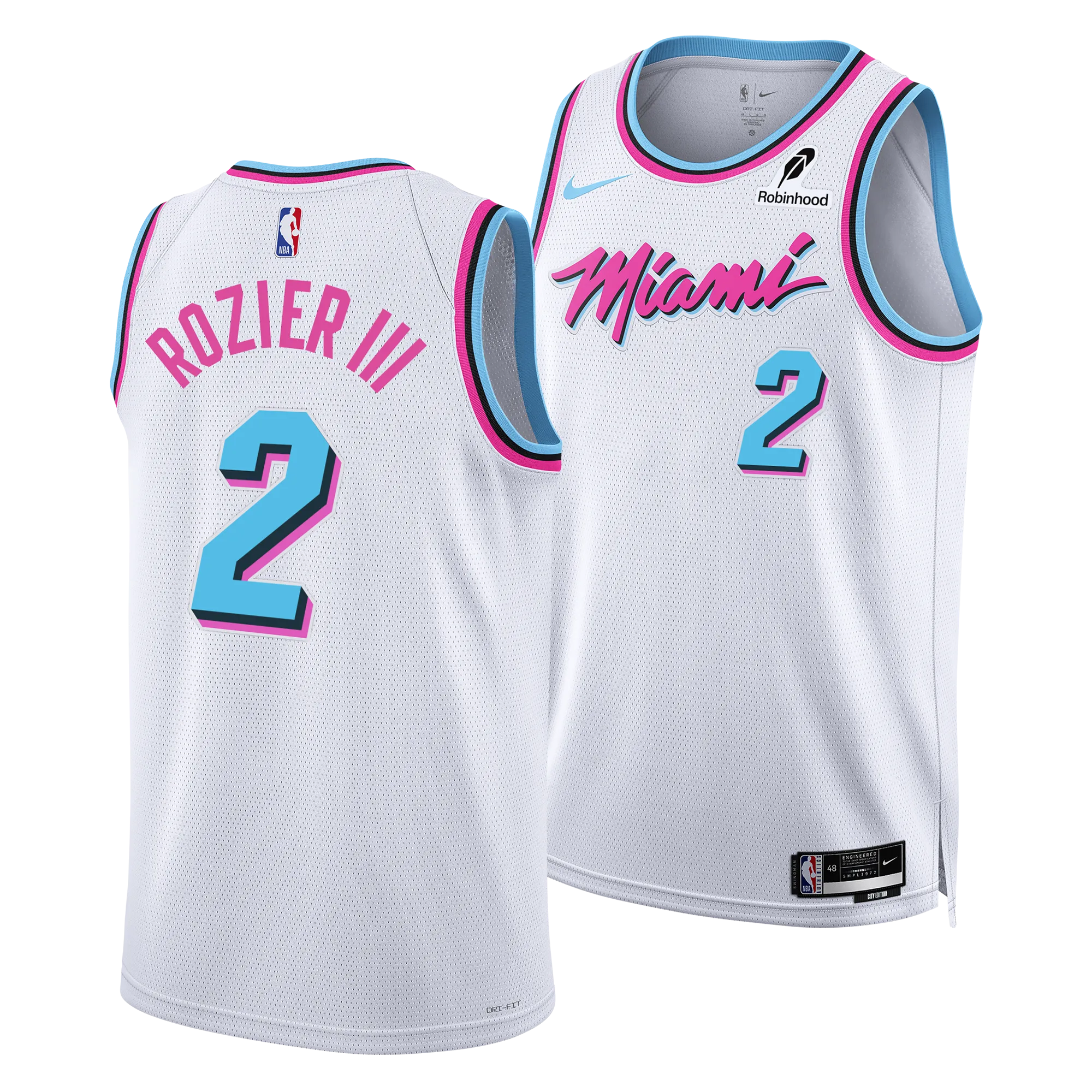 Terry Rozier III Nike Original Vice Swingman Jersey