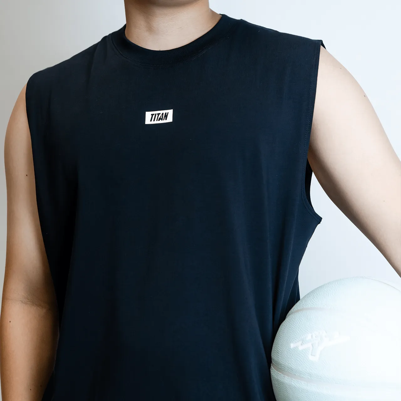 Titan Staples Strike Sleeveless Tank - Black