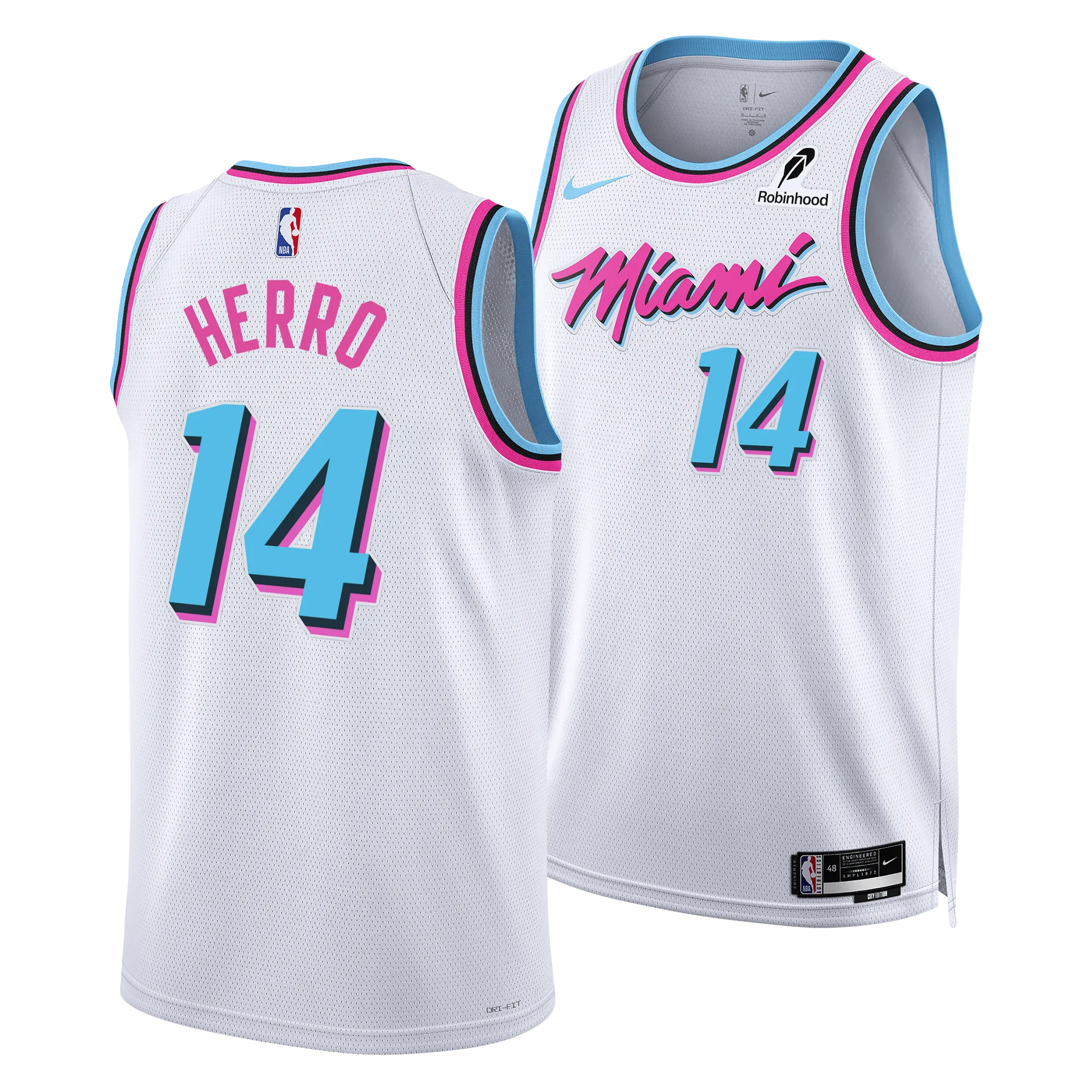 Tyler Herro Nike Original Vice Swingman Jersey