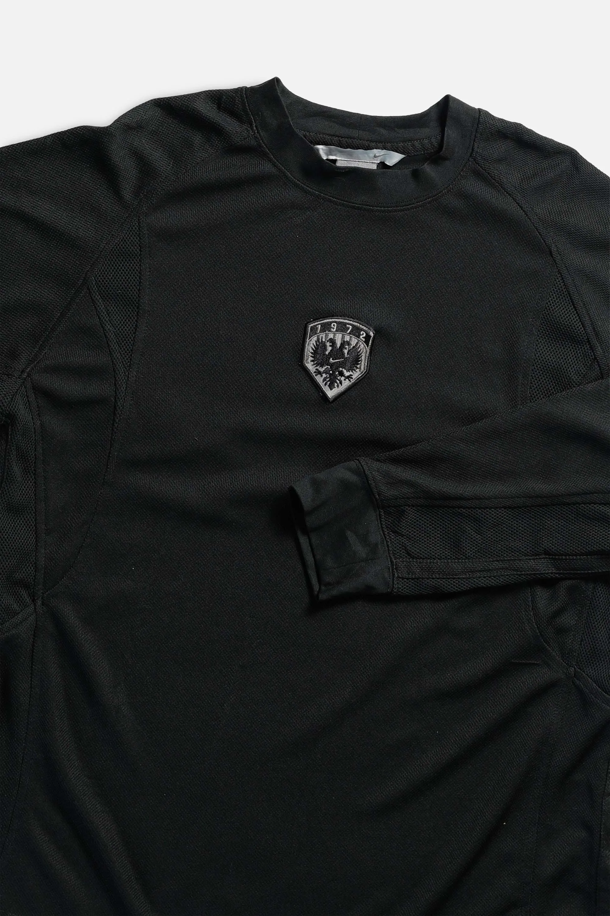 Vintage Albania Long Sleeve Soccer Jersey - M